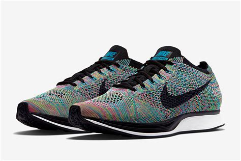 nike flyknit racer multicolor